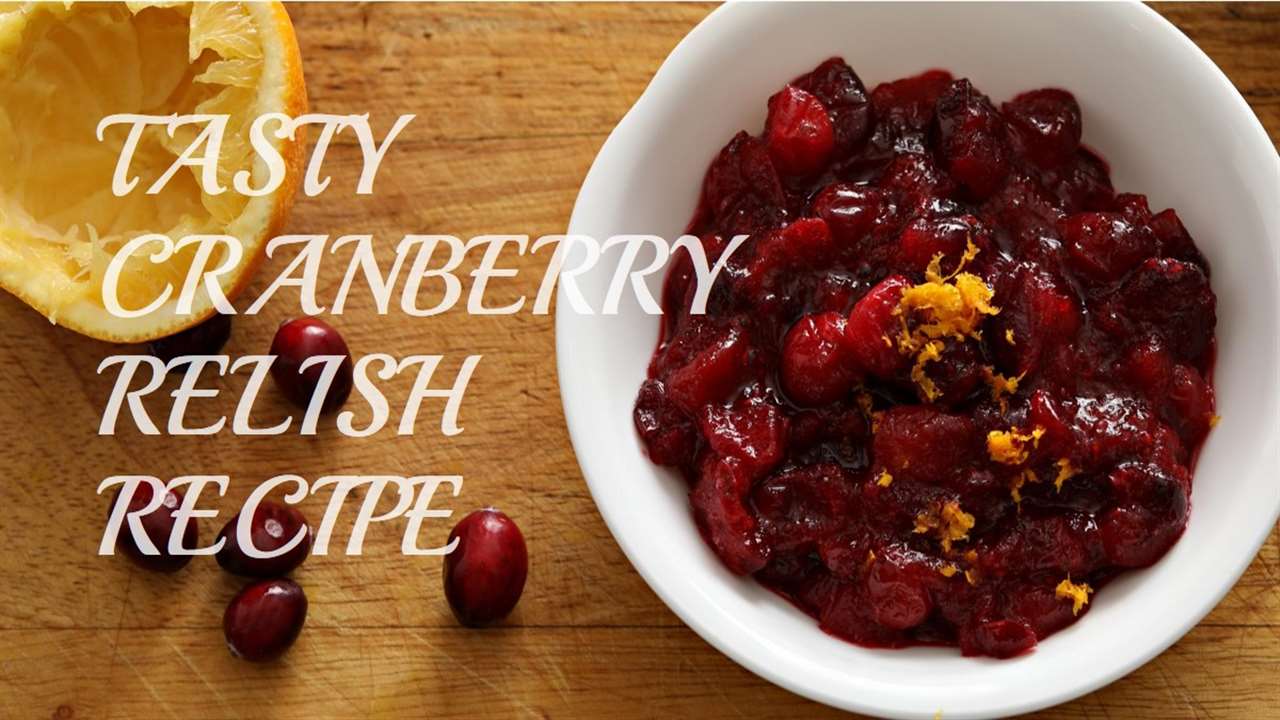 Bob Evan's Cranberry Relish Recipe