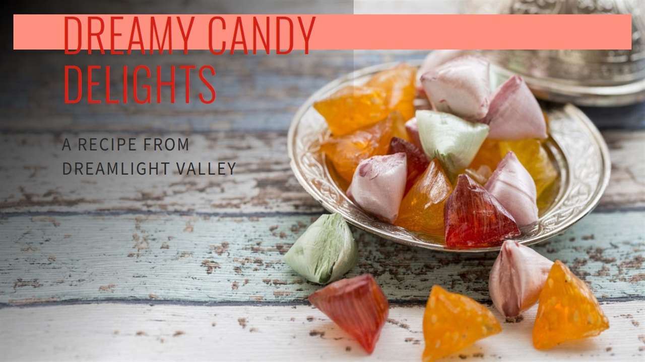 Dreamlight Valley's Candy Recipe